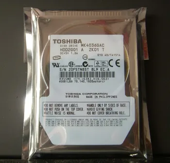 

New To-s MK4036GAC MK4036GACE DISK DRIVE HDD2E02 2G02 DC+5V 1.3A/1.1A 40GB 8455MB FOR mer-cedes-b-enz car HDD navigation systems