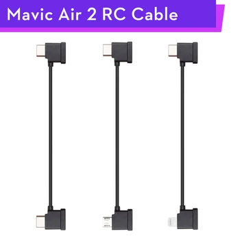 

Mavic Air 2 RC Cable OTG Data Cable Phone Tablet Transmission Wire Android MicroUSB Type-C IOS Cable for DJI Mavic Air 2 Control
