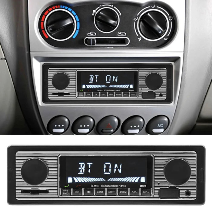 Bluetooth радио MP3 музыкальный плеер USB AUX Стерео Аудио FM ЖК-дисплей экран