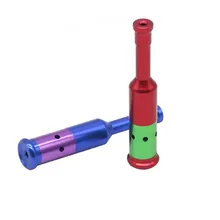 1 шт. алюминиевый сплав креативные съемные портативные металлические дымовые трубы 99*20,8 мм травяные табачные трубы