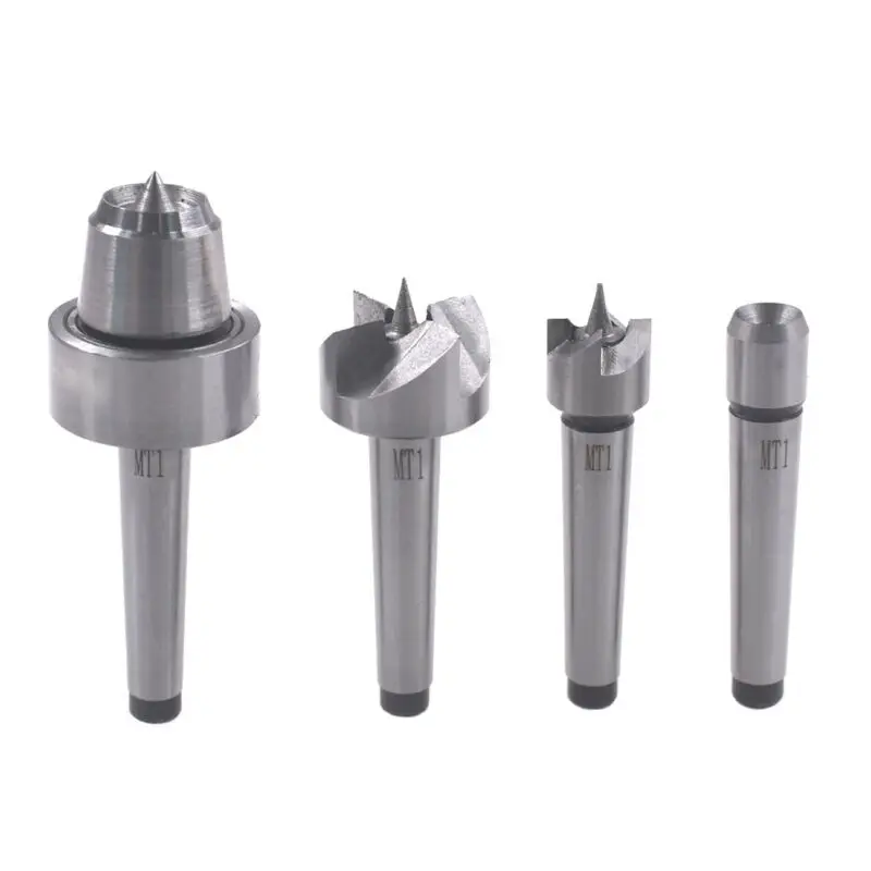

MT1 Live Center Morse Taper Silver 1MT Bearing Lathe Spindle Tools Replacement