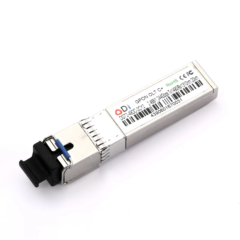 Оптический модуль SFP GPON OLT C + волоконно оптический 20 км TX1490nm/RX1310nm gpon olt ont sfp