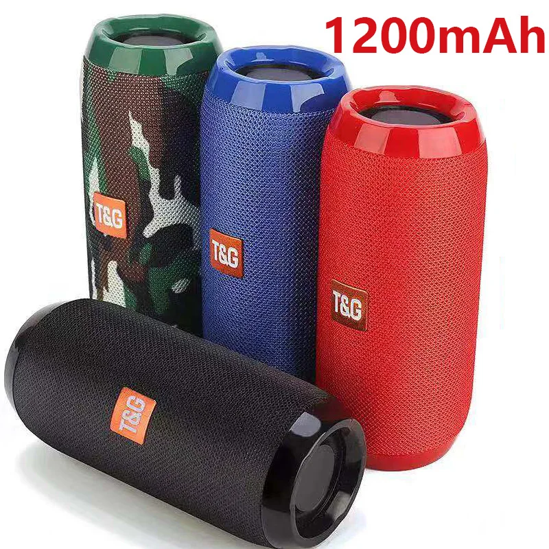 Altavoz portátil Bluetooth para exteriores, barra de sonido, sistema impermeable, Audio, inalámbrico, deportes al aire libre, tg 117