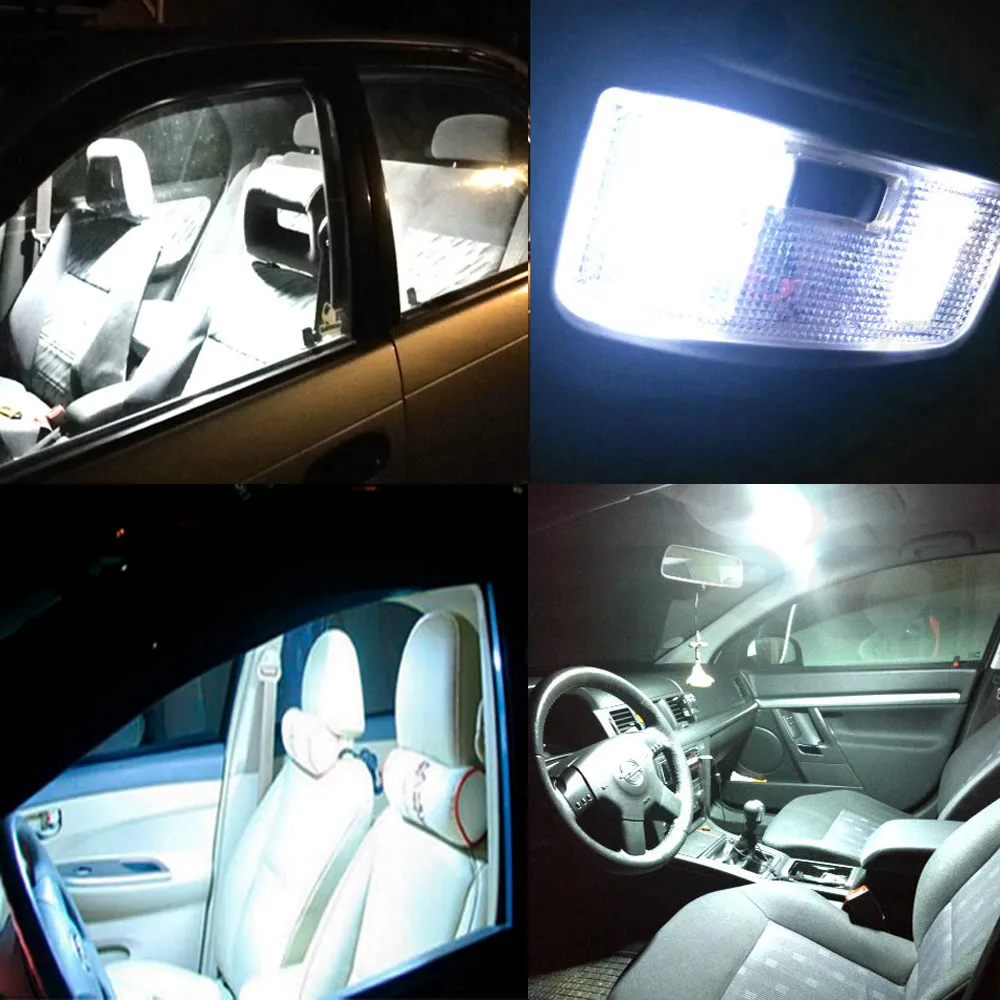 Автомобильные светодиодные лампы T10 C5W Cob 24 36 48SMD белого цвета для чтения, Автомобильные светодиодные лампы для парковки, автомобильные лампы для внутренней панели, светильник с фестоном, яркий светильник для номерного знака