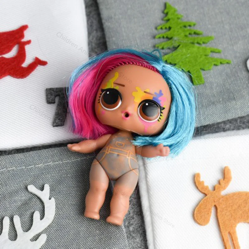 Genuine LOL Surprise Dolls Toy Original Lol Hair Glitter PVC Action Figures Model Kids Toys Birthday Gifts for Girls | Игрушки и хобби