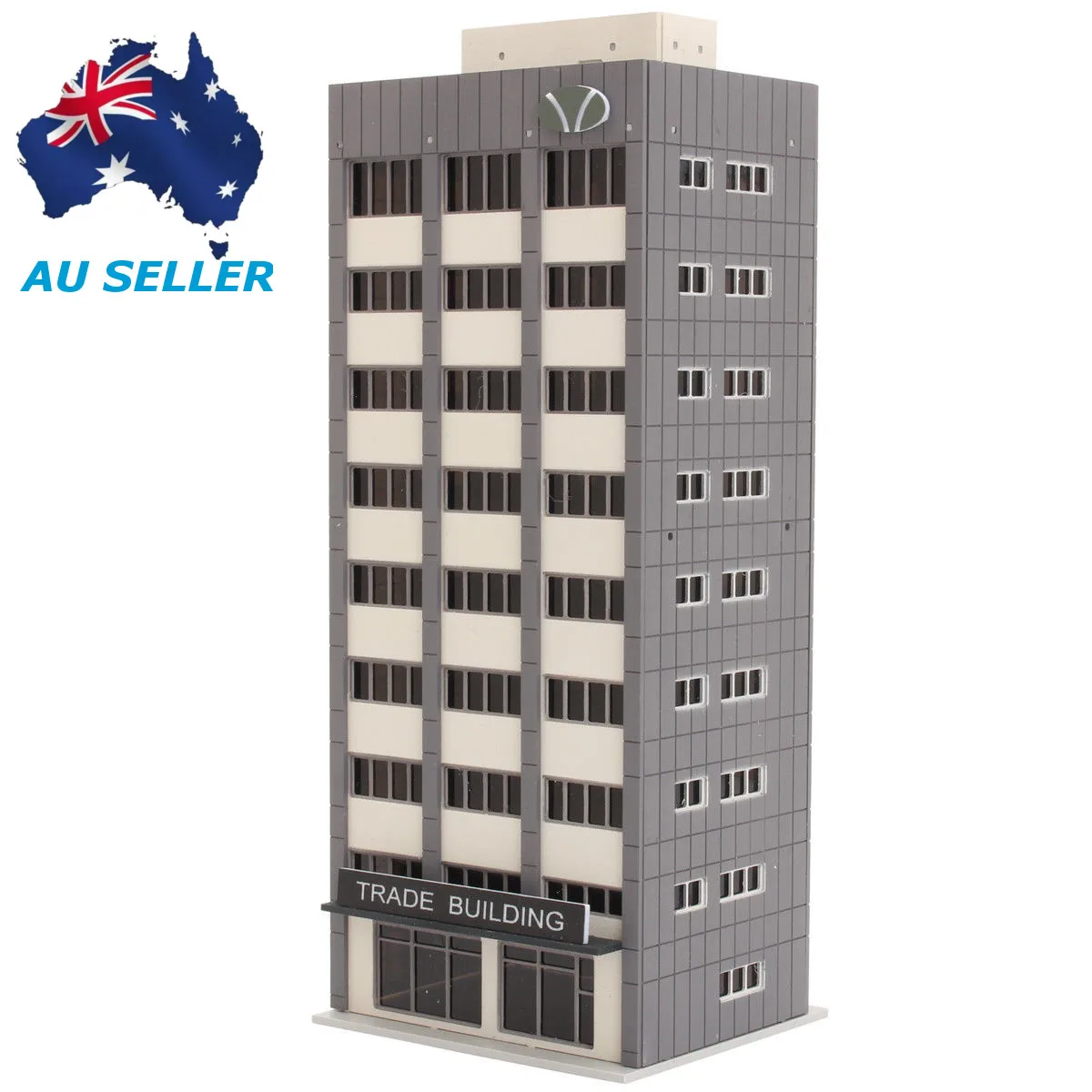 

Modern Trade Building Assembling Model Outland Chameleon Scene Sand Table Model N Scale 1:144 Architectural Model 8x6x21cm