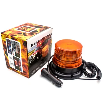 

12 LED Magnet Mount Construction Vehicle Car Warning Strobe Light Beacon Amber Police Flashing Lights