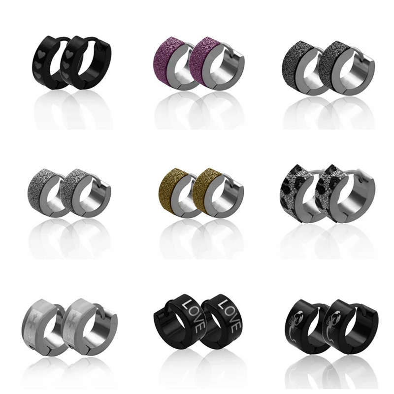 10 пар смешанные цветные серьги-гвоздики для женщин модные ювелирные изделия Модные резиновые матовые имитация жемчуга Серьги для женщин