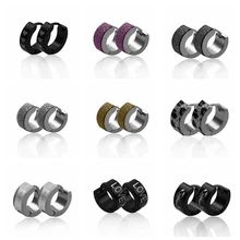 10 пар смешанные цветные серьги-гвоздики для женщин модные ювелирные изделия Модные резиновые матовые имитация жемчуга Серьги для женщин