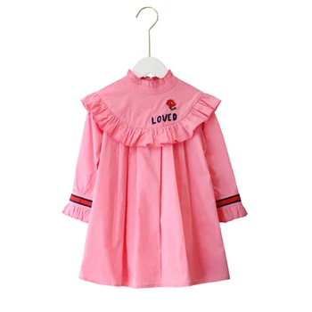 

ZMHYAOKE INS Explosion 2020 Spring Summer New Children's Clothing Girls Long-sleeved Dress Girls Christmas Dress