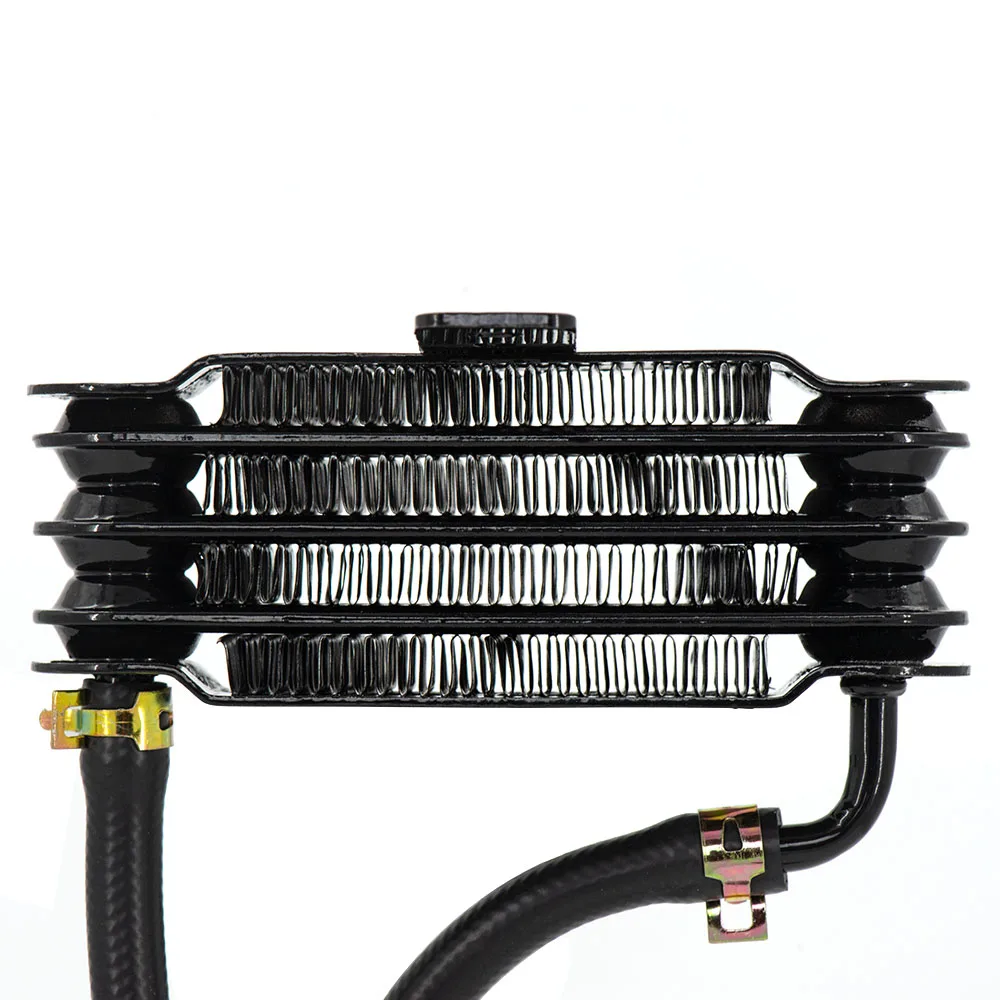 hot sale Universal Motorcycle oil cooler 158mm black color for Honda SO-07