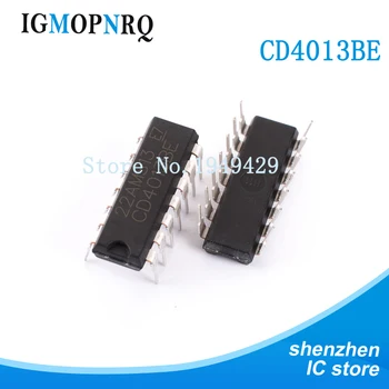 

100PCS/lot CD4013BE DIP16 CD4013 trigger Dual CMOS New original free shipping