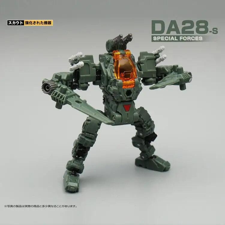 MFT трансформация Diaclone power ed-suit power Suit DA28 DA-28 DA28-A ВВС и DA28-S спецназ фигурка Робот Игрушки