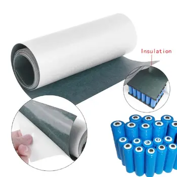 

18650 Li-ion Battery Insulation Gasket Barley Paper Battery Pack Cell Insulating Glue Gum Patch Electrode Insulated Pads