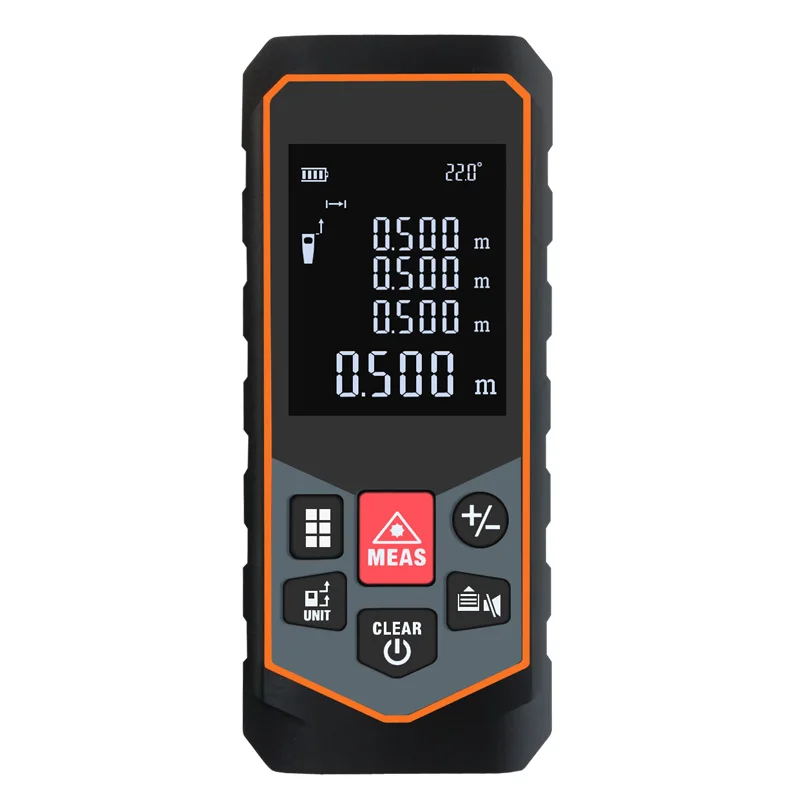 Mileseey Laser Distance Measure Mini Handheld Digital Laser Distance Meter Rangefinder Measurer
