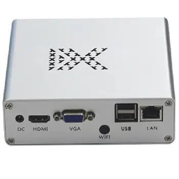 

Intel Core Mini PC J1900 Windows 10 Linux DDR3L SSD HDMI VGA 6*USB 300M WiFi Gigabit Ethernet COM Mini PC