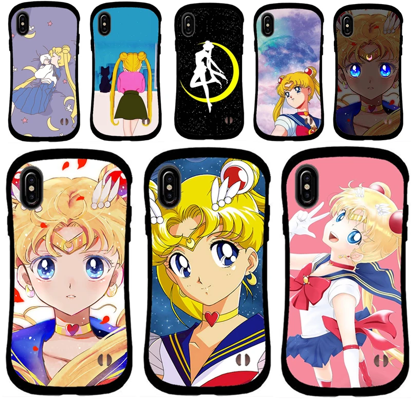 Маленький поясной чехол для телефона iface King матовый iphone 11 Pro Max Sailor Moon xs max x xr с