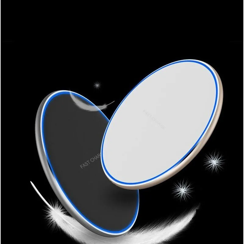 Беспроводное зарядное устройство Qi 10 Вт для iPhone 11Pro X Xs Max Xr 8 Plus Samsung S10 Xiaomi 9 Huawei P30 Mate