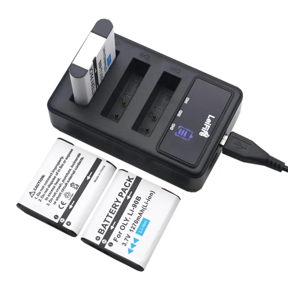 3 шт. LI-90B LI ion аккумулятор 90B LI90B LI-92B LI92B Батарея+ светодиодный 3-Порты и разъёмы Зарядное устройство для цифровой камеры Olympus жесткая TG-1 TG-2 TG-3 TG-4 TG5 TG6 SH50 iHS SH60