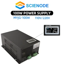 Scienode – alimentation 80 100W pour Machine de découpe et gravure Laser, CO2, catégorie MYJG 100W 