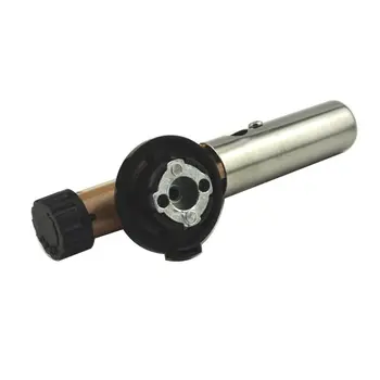 

Gas Lighter Portable Outdoor Camping Welding Butane Electronic Ignition Copper Flame Gun Butane Gas Burners Maker Torch Lighter