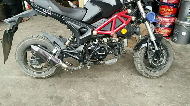 Глушитель для мотоцикла OHANEE Akrapovic Escapamento Moto Universel для nmax CRF 230 Z750 CB400 ER6N GY6 с глушителем