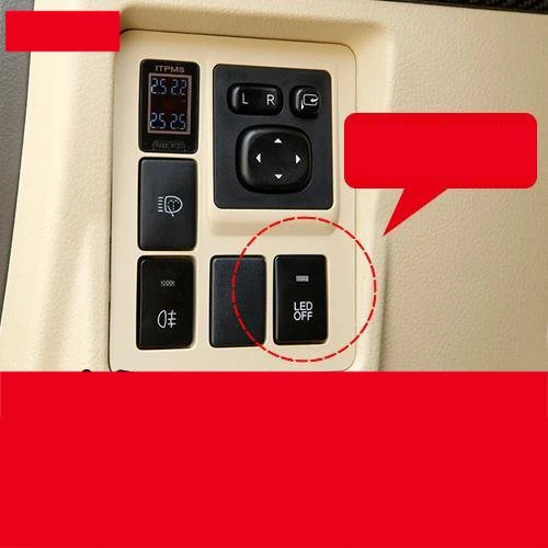 Автомобильный противотуманный выключатель lsrtw2017 для toyota land cruiser 2007 2019 2016 2015 2017 2018