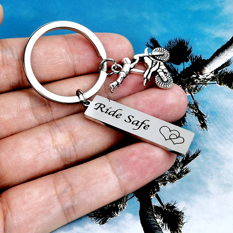Fly Safe брелок для ключей «Самолет» Ride Drive Safe мотоциклетный брелок для пар женщин мужчин Boyfriend пилот стюардесса подарок брелок