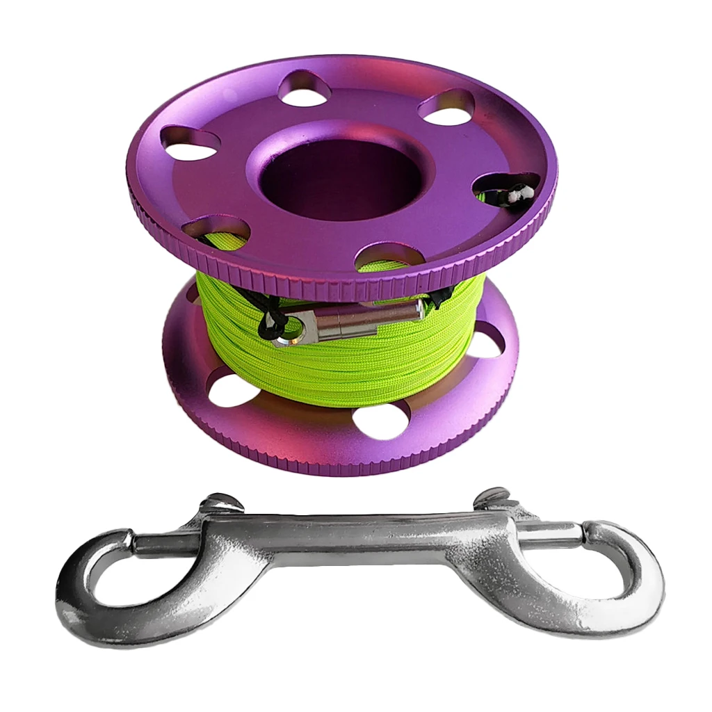 Катушка для подводного плавания Finger Reel 30m Line Bolt-компактная, портативная и прочная