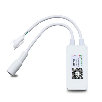 

SP501E Alexa Google Home Smart Home Pixel LED WiFi SPI Controller Voice Control for WS 2811 2812 2815 SK6812 Pixel Strip DC5-24V