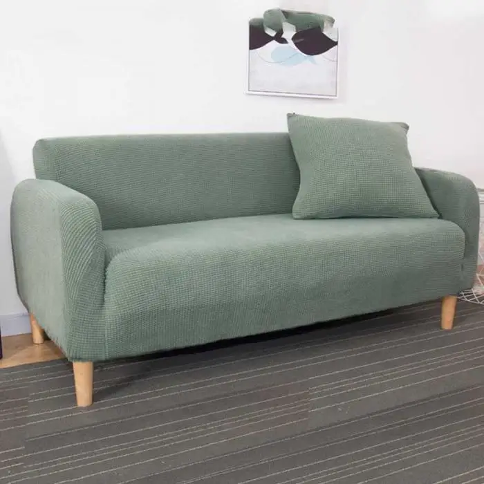Трикотажная ткань эластичный Универсальный стрейч диване Slipcovers толстый мебельный чехол домашний декор