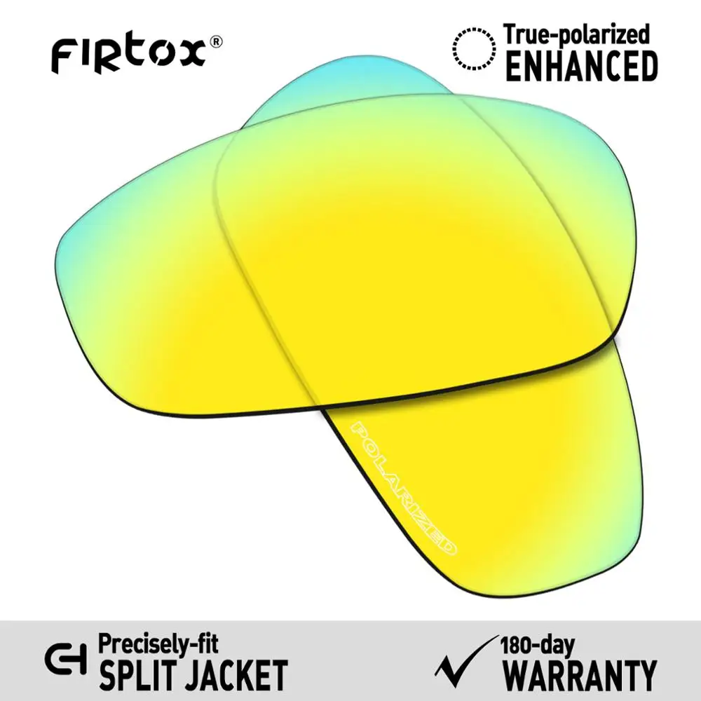 Firtox Anti-Seawater Polarized Lenses Replacement for-Oakley Split Jacket OO9099 Sunglasses (Lens Only) - Multiple Colors Firtox Anti-Seawater Polarized Lenses Replacement for-Oakley Split Jacket OO9099 Sunglasses (Lens Only) - Multiple Colors
