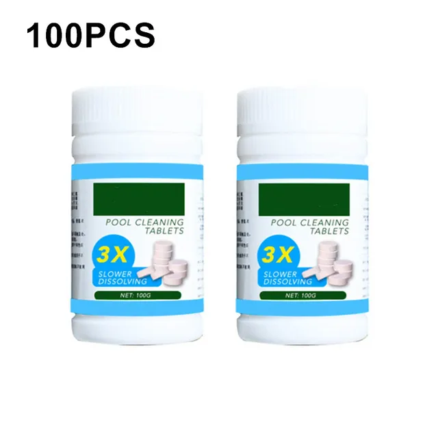 1 Beállítva Az Uszoda Klór Tabletták Pezsgő Fertőtlenítőtisztító Kémiai Úszó Adagoló Hőmérővel - Image 4