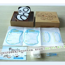 Ya wu Панда Детские зубы шкатулка lanugo Лиственные зубы чехол для хранения детская коробка для хранения зубов сувениры ремесла