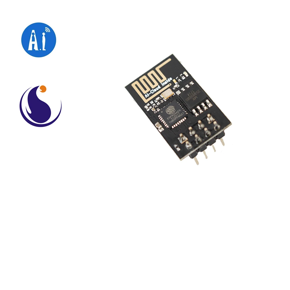 ESP-01 Ai-Thinker 2 4 ГГц Wi-Fi модуль ESP8266EX чип/последовательный для Wi-Fi/беспроводного