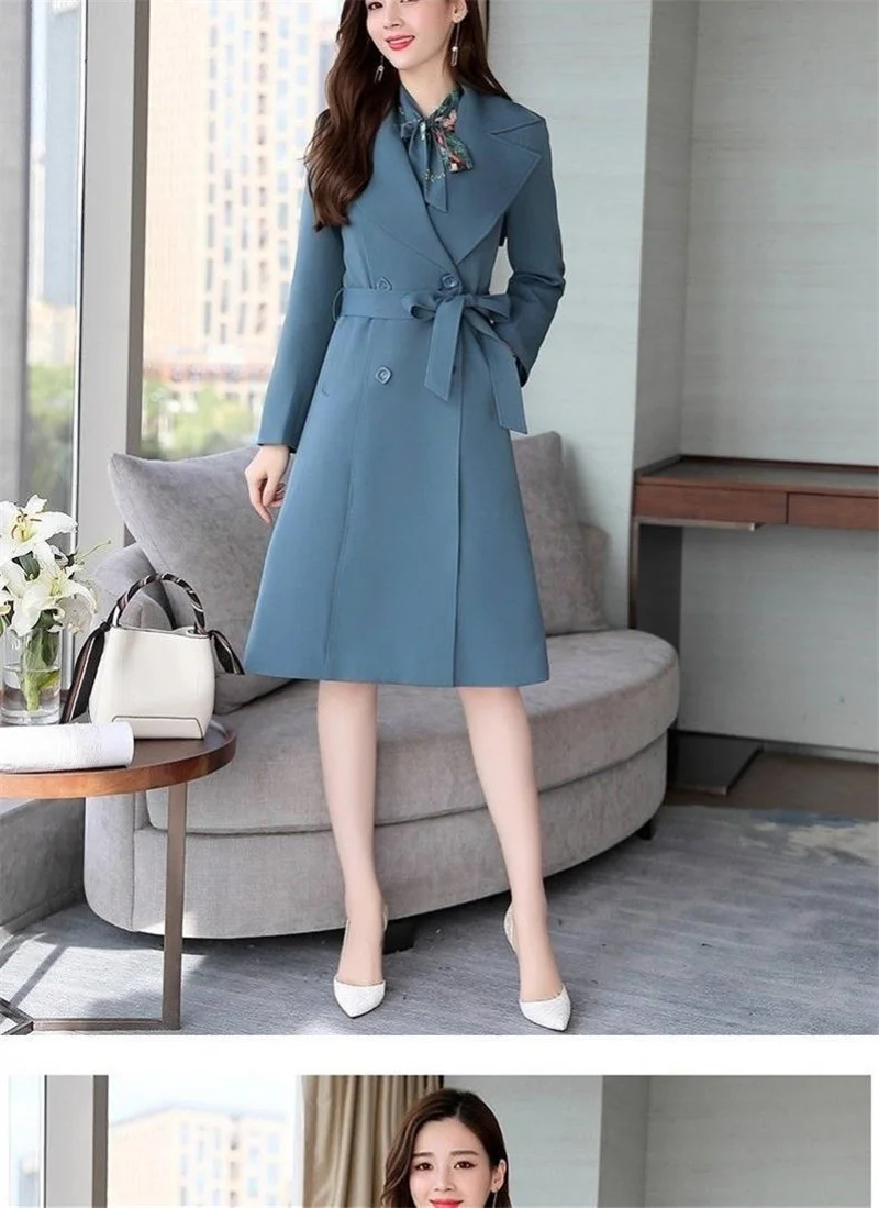 Women Knee Length Dress Suit 2