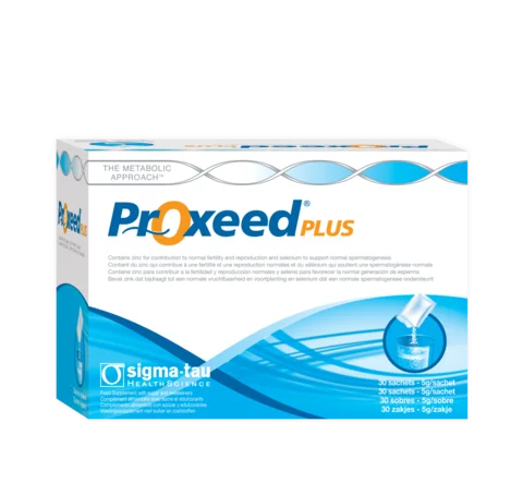

Proxeed plus improves pregnancy rate in infertile couples 30 bag