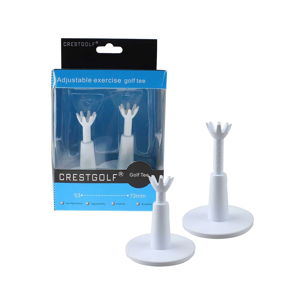 Description Picture 2 of itemStep Down Rubber Golf Tees Plastic Height Adjustable Supplies For Driver Accessories