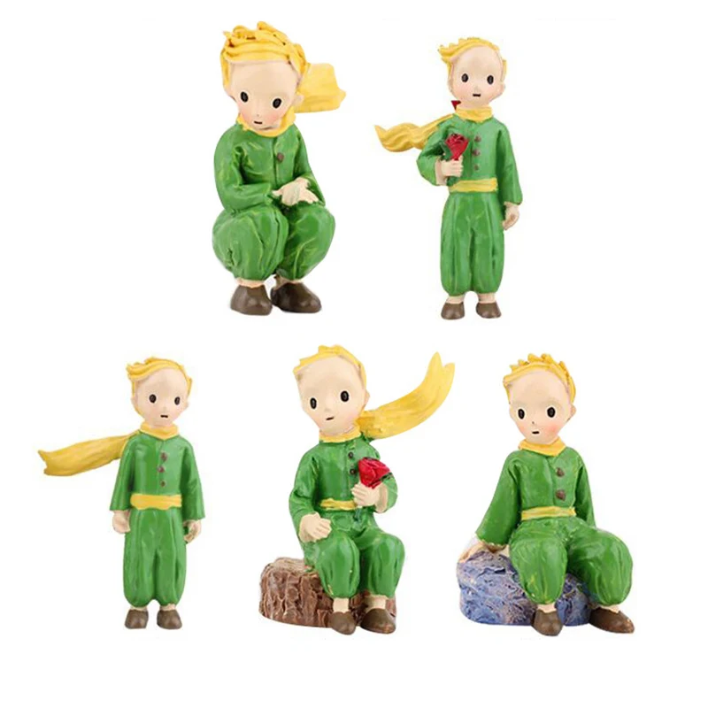 

Little Prince Mini Boy Model Home Decoration Figurine Miniature Model Micro Landscape Ornament Decor Children Toy Fairy Garden