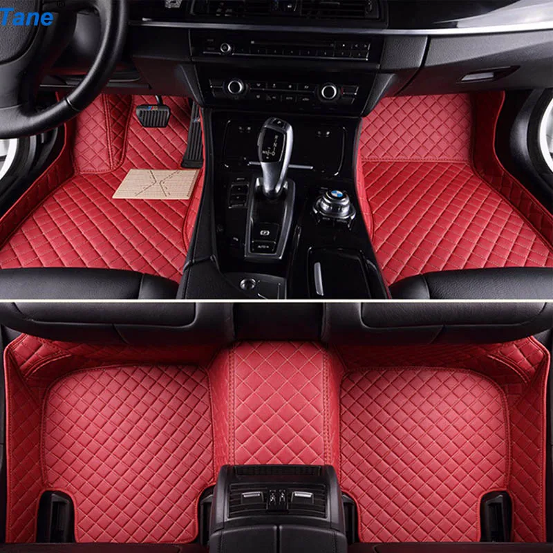 

Tane leather car floor mats For mazda 3 2010 gh cx-5 2015 3 bk cx 7 bl mazda 6 2014 2004 atenza accessories carpet rug