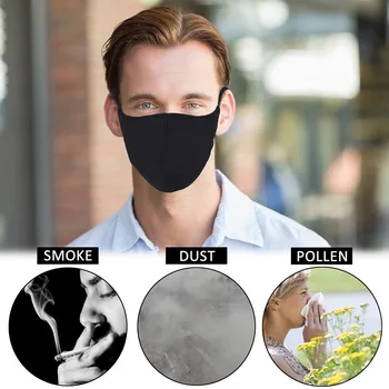

Cotton Face masque PM2.5 Activated Carbon masque Washable and Reusable Outdoor safety protection Breathe masque Mouth-muffle