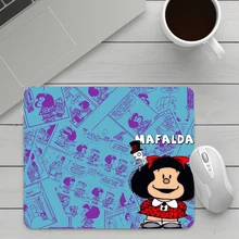 

Gaming Mouse Pad Mafalda Mousepad Company Mause Pad Gamer PC Gamer Kawaii Accessories Deskmat Small Size Mausepad Computer Mat