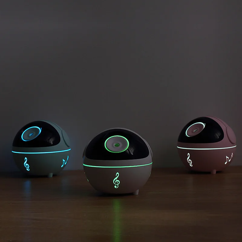 

BRELONG New Music Elf Humidifier USB Mute Desktop Night Light Spray Air Purifier Battery powered by