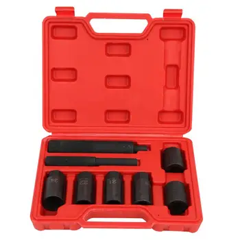 

8Pcs Anti-Theft Screw Socket Removal High Hardness Steel Wrench Car Tire Hand Tool Repair Tools Set
