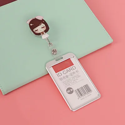 Симпатичные работы ID карты держатель бейдж Имя тег с бейдж катушка для доктора медсестры поставки - Цвет: NO.12