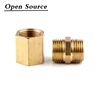 Brass Copper Hose Pipe Fitting Hex Coupling Coupler Fast Connetor Male Thread/Female Thread 1/8