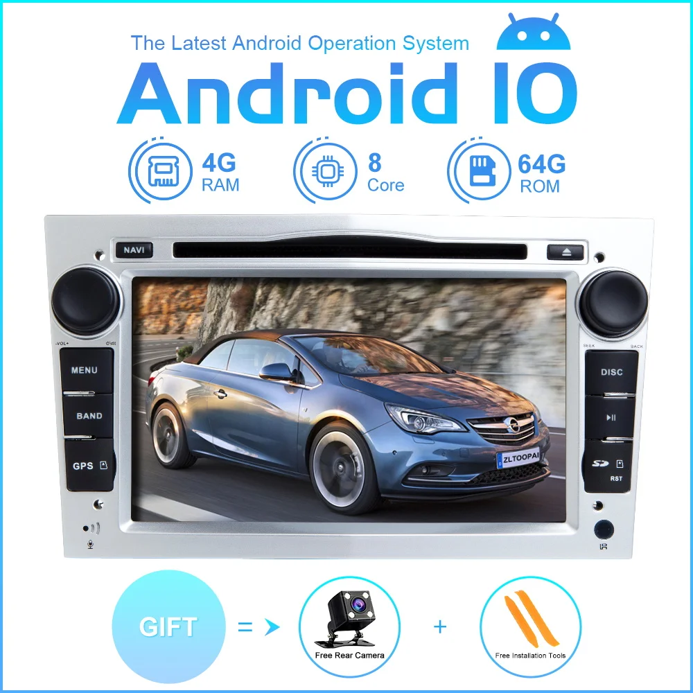 

Автомобильный мультимедийный плеер ZLTOOPAI Android 10 для Opel Antara Vectra Crosa Vivaro Zafira Meriva Автомобильный GPS Радио Стерео DVD плеер