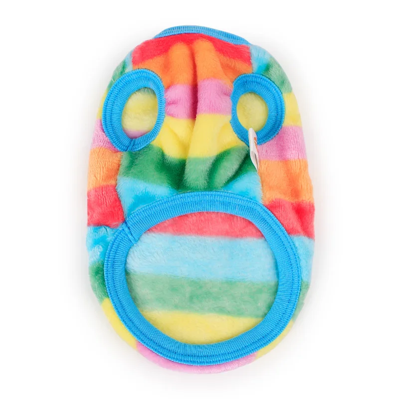 Одежда для собак с героями мультфильмов, зимний флисовый жилет для маленьких собак, чихуахуа, домашний Йоркширский питомец, футболка, костюм для кошек