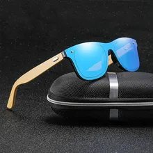 JASPEER солнцезащитные очки в деревянной оправе мужские поляризованные солнцезащитные очки модные квадратные очки оригинальные деревянные Oculos de sol masculino