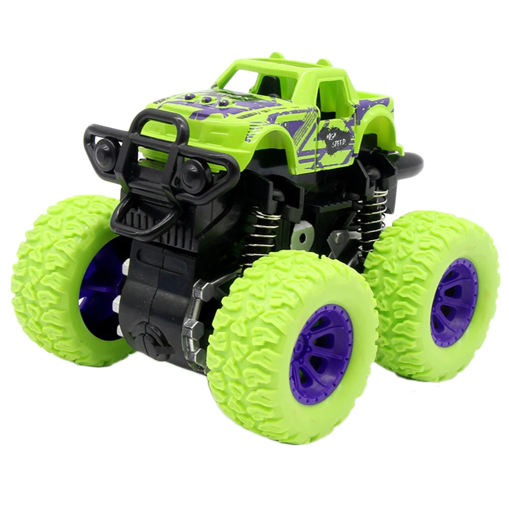 Детская мини игрушка 4WD инерционная вращающаяся машинка с фрикционным эффектом